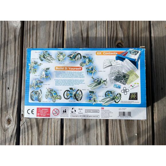 2013 Robotikits 14 In 1 Educational Solor Powered Robot Kit (Age 10+) - Picture 2 of 4
